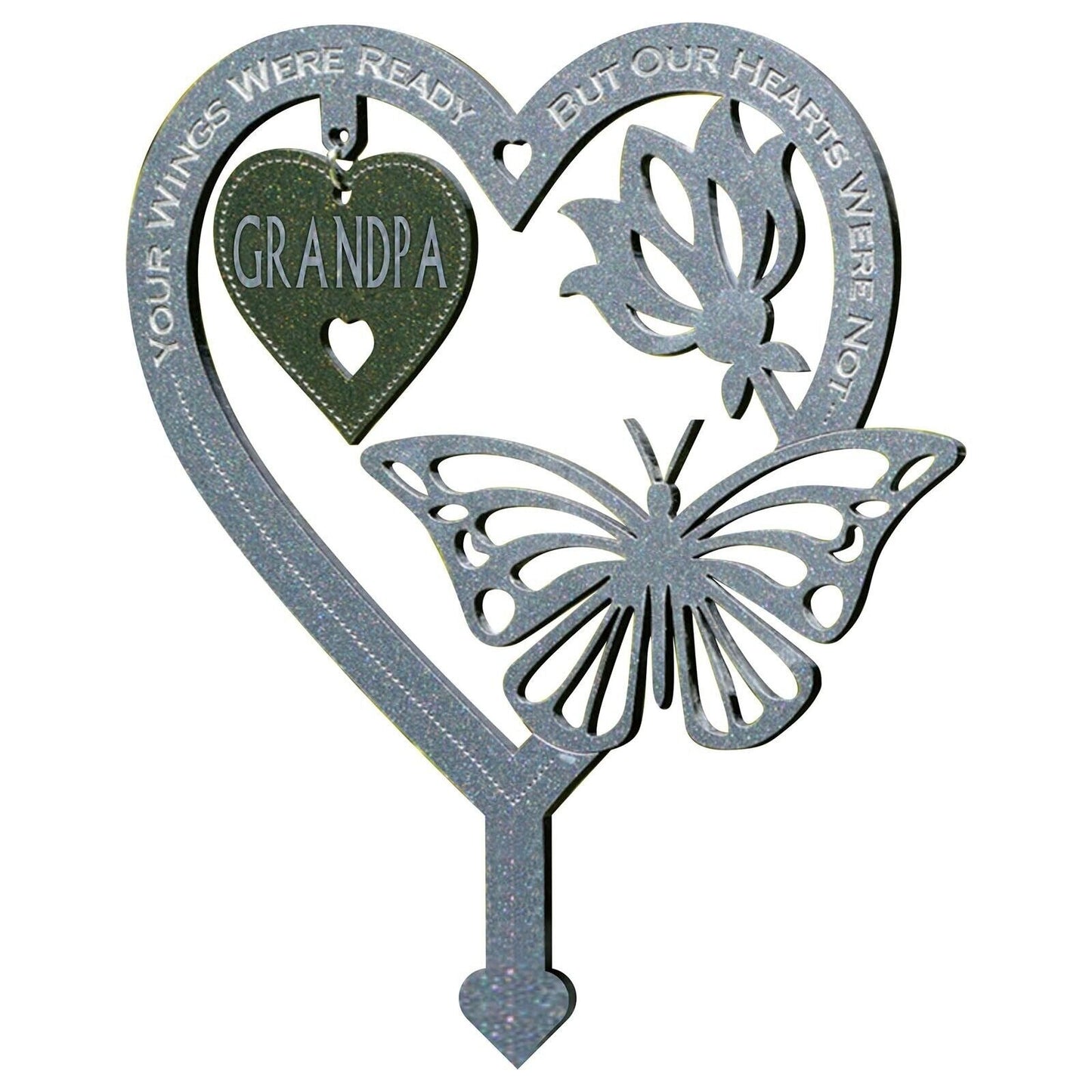 Rynx | Memorial Gift Butterfly Ornament - Garden Memorial Plaque