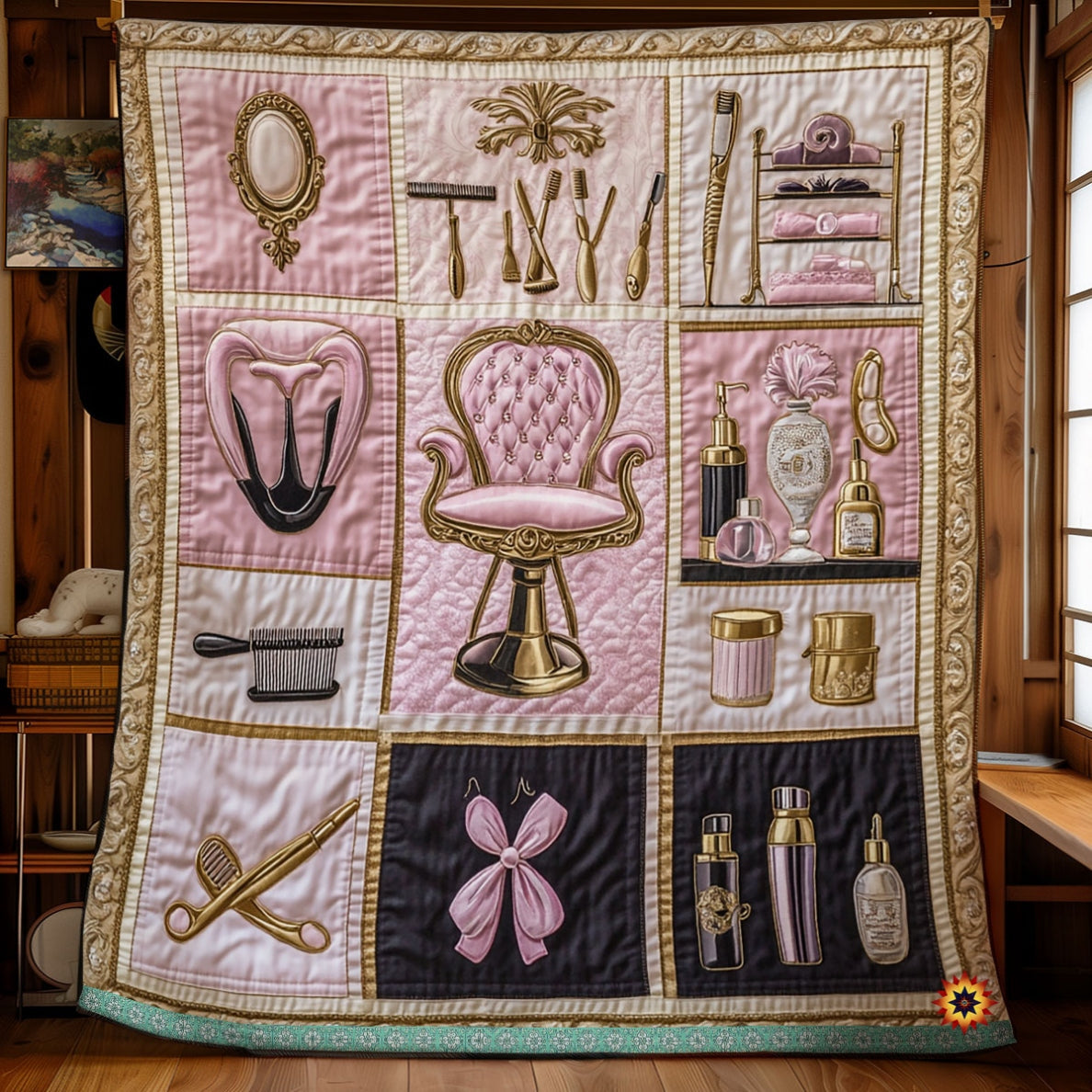 Rynx | Hairdresser In Salon Quilt