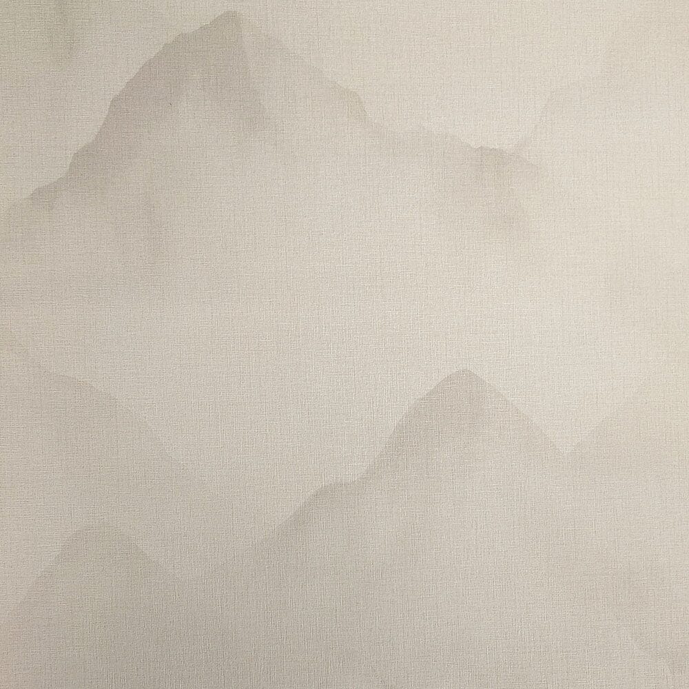 Rynx | Horizon Neutral Textured Fog Mountain Wallpaper