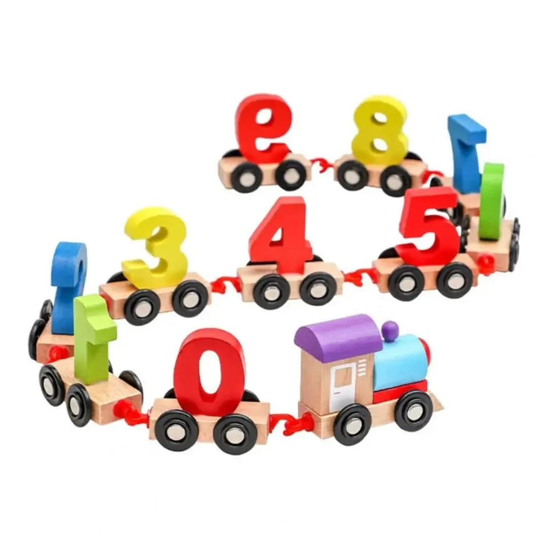Rynx | Train toy in wood | Magnetic