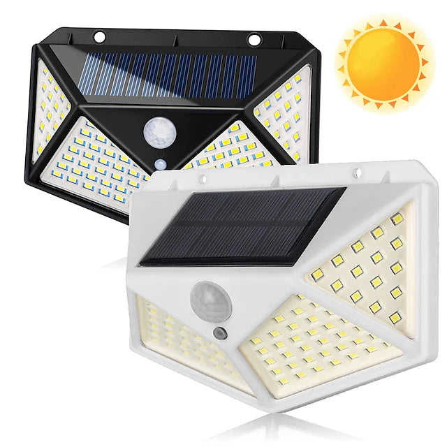 Rynx | Solar Motion Detector Wall Lighting Combination 4-Pack