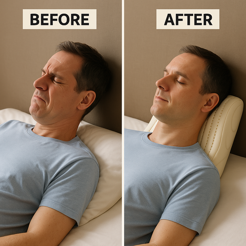 Rynx | Therapeutic Cotton Cover Natural Latex Pillow