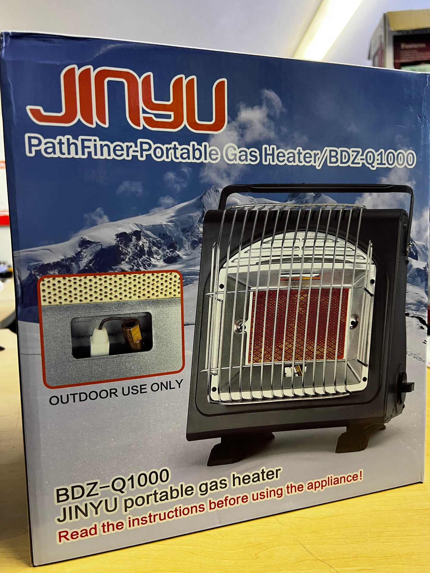 Rynx | Heater Outdoor Standing Including FREE Canister
