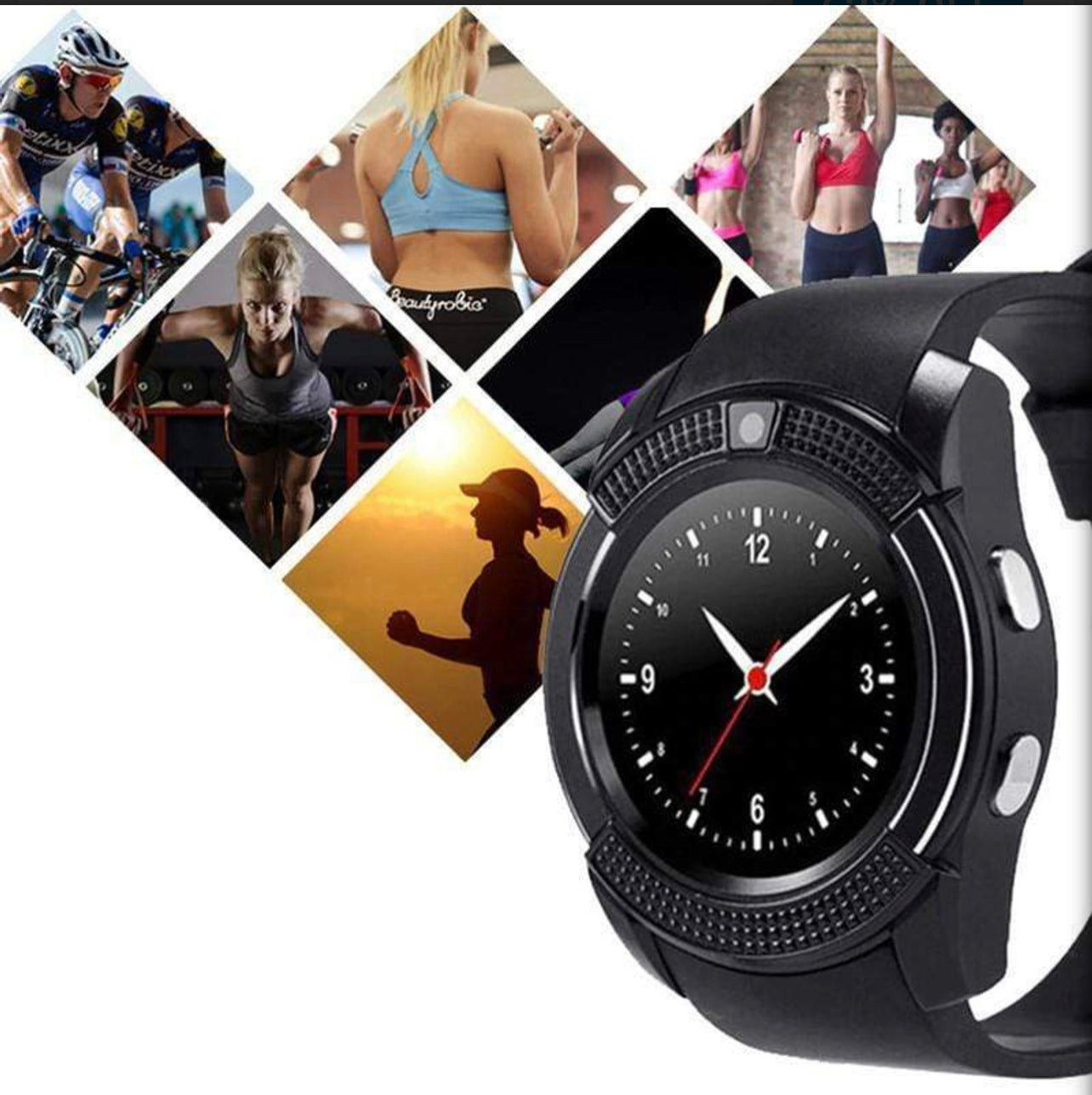 Rynx | V8 Smartwatch Bluetooth Smartwatch Touchscreen Wristwatch