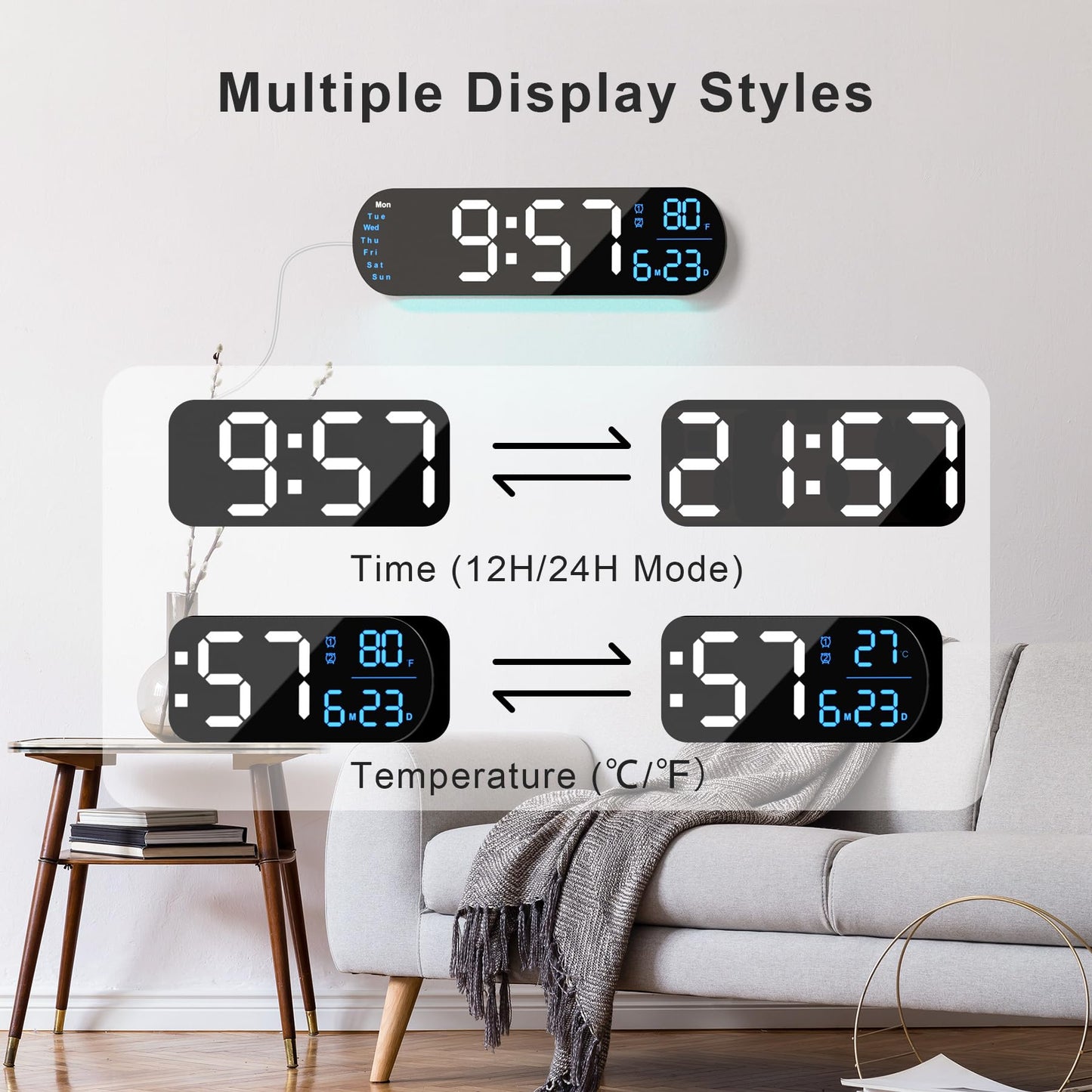Rynx | Multi Functional LED Display Watch