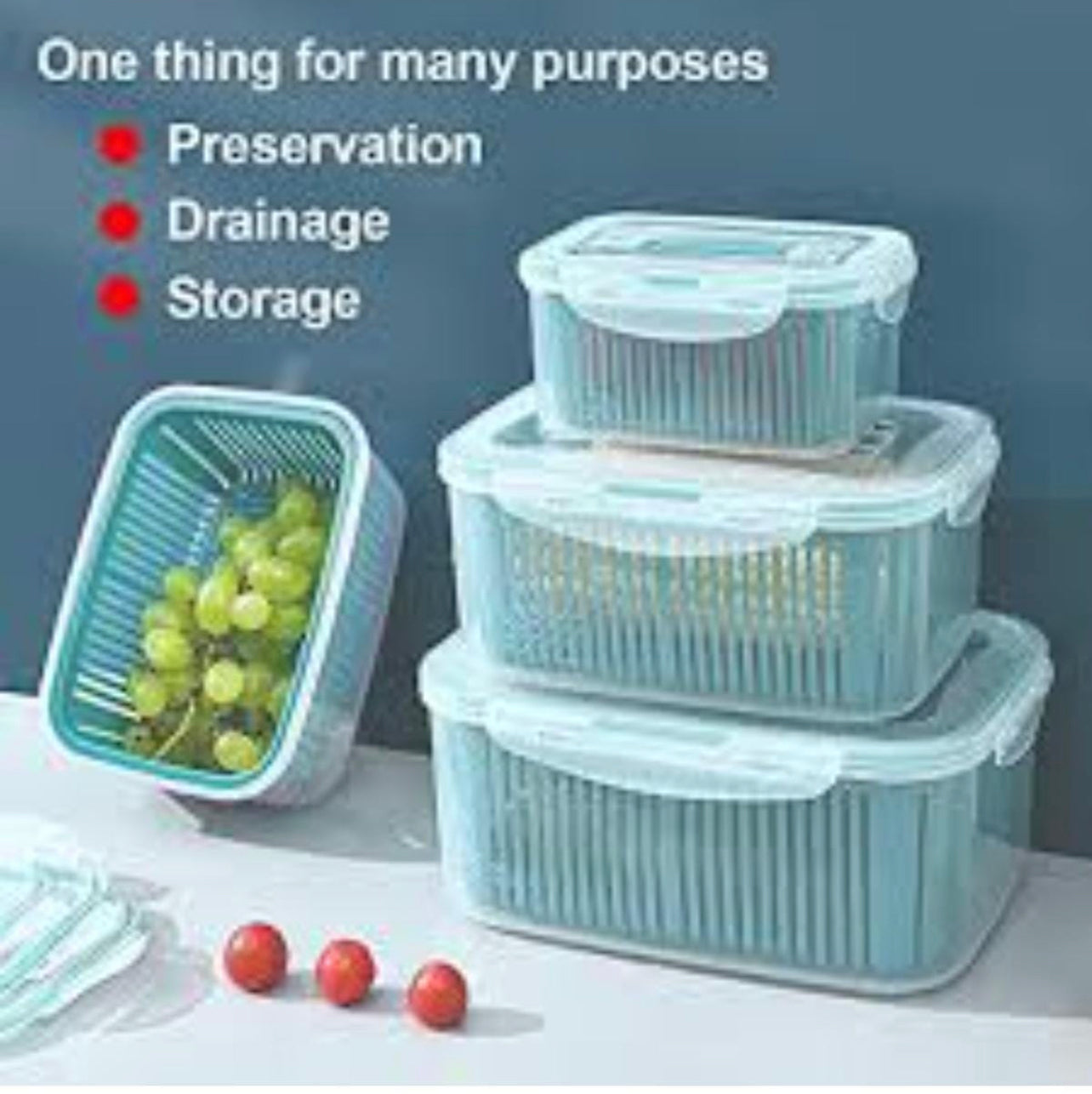 Rynx | Refrigerator Container Food Storage Set 5-Piece