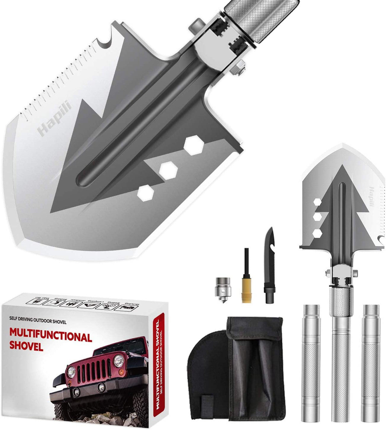 Rynx | Multifunctional Camping Shovel