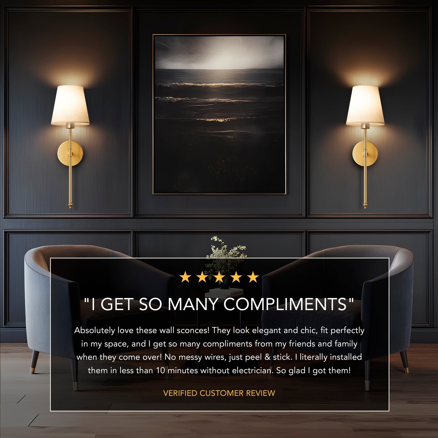 Rynx | Easyglow Wireless Wall Lamps