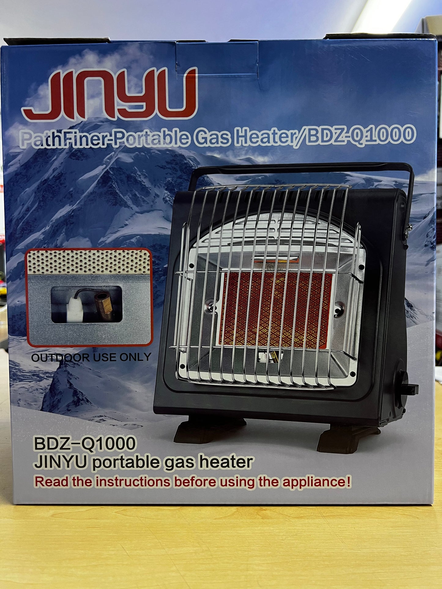 Rynx | Heater Outdoor Standing Including FREE Canister