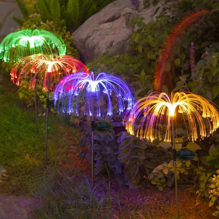 Rynx | Solar Garden Light Jellyfish – Hypnotic Color Change at Night