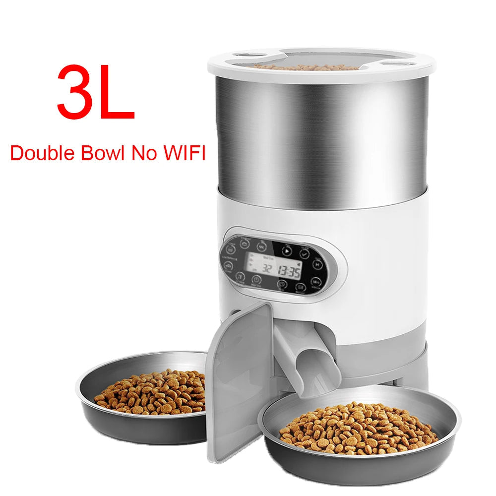 Rynx | 2-Way Splitter Automatic Smart Pet Feeding Station