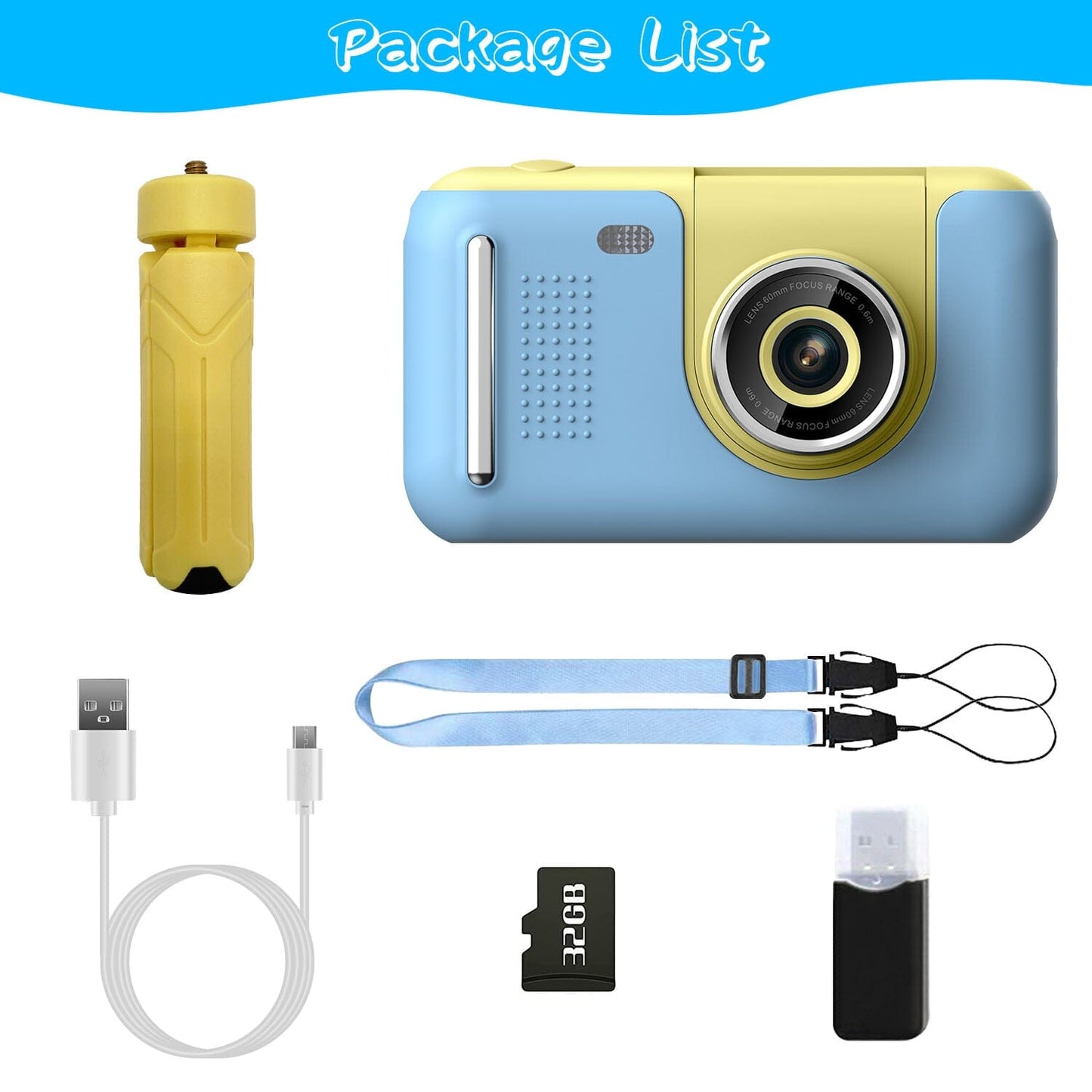 Rynx | Kids Digital Camera with Rotatable Lens