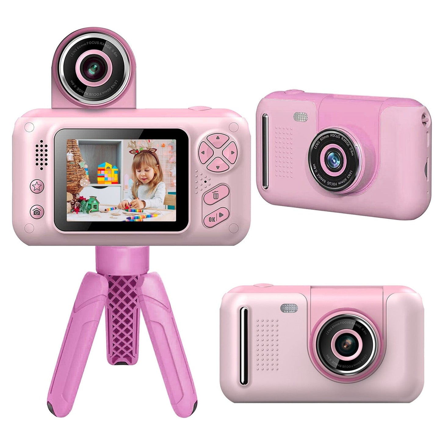 Rynx | Kids Digital Camera with Rotatable Lens
