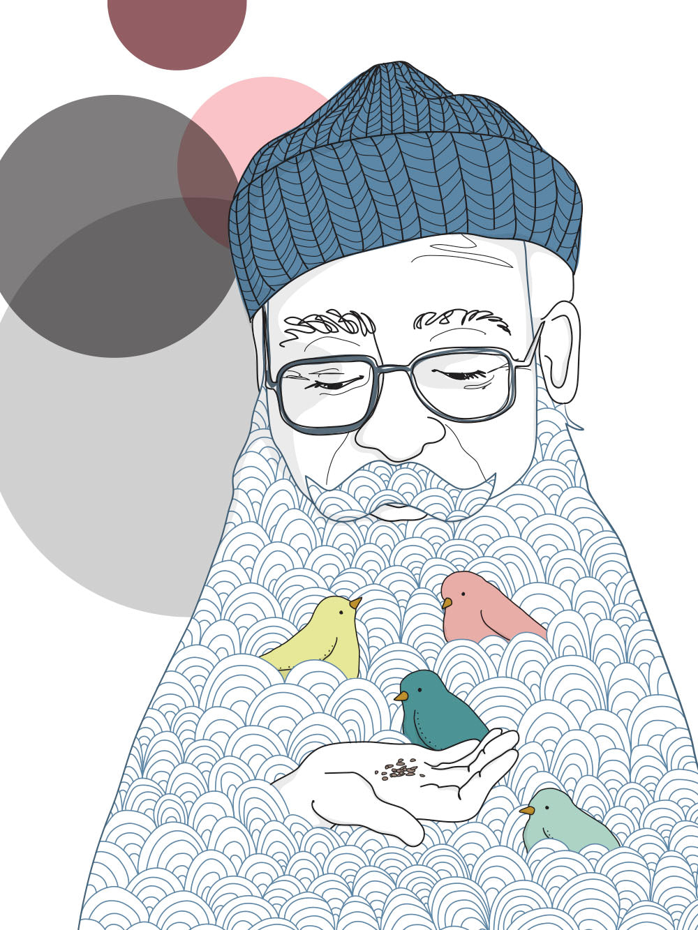 Rynx | Grandpa lays eggs in beard