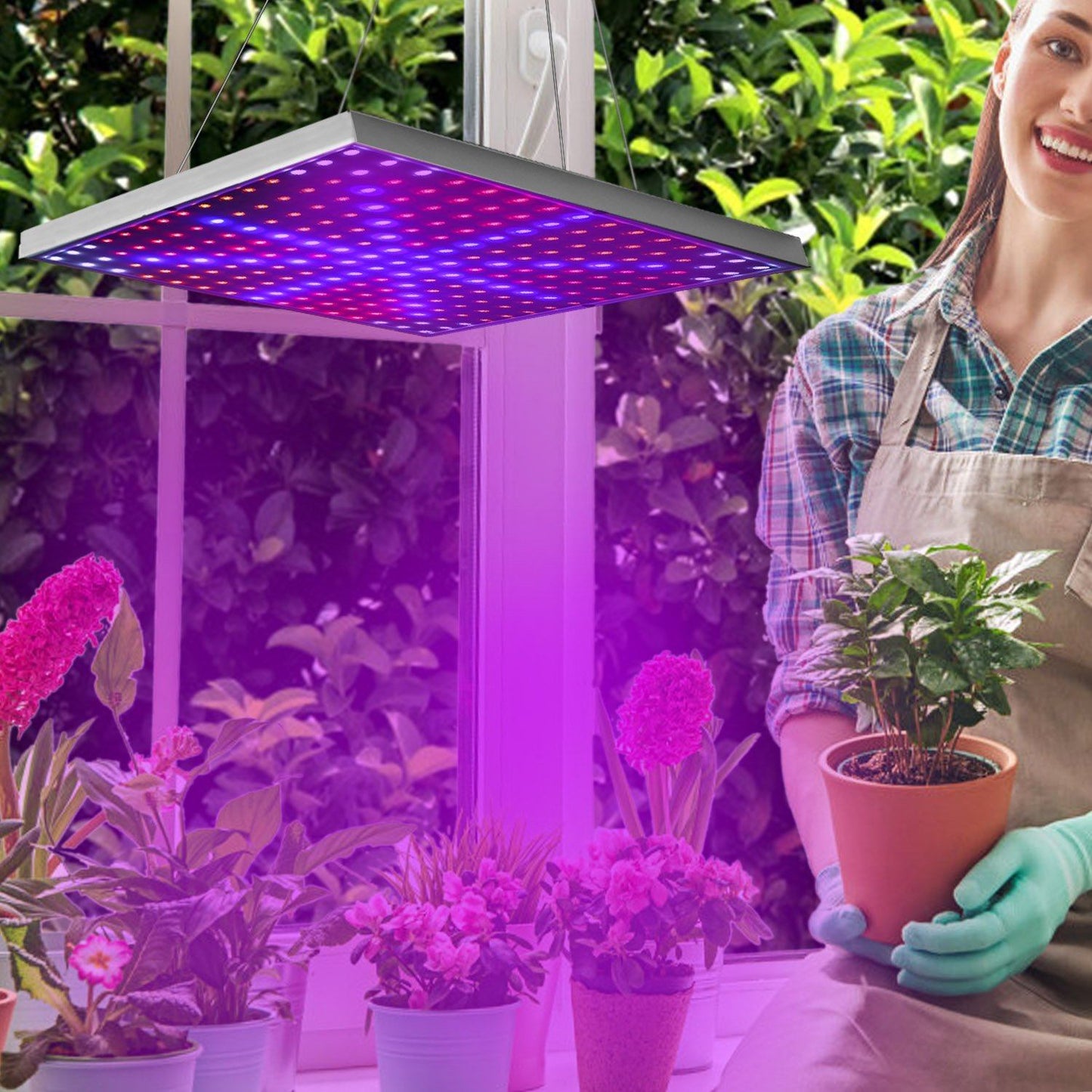 Rynx | LED Grow Light Full Spectrum Hanging