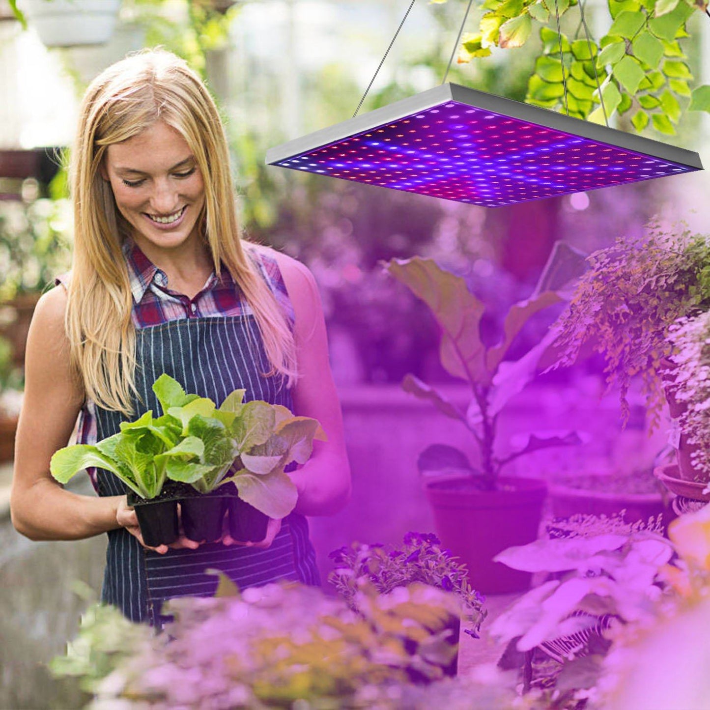 Rynx | LED Grow Light Full Spectrum Hanging