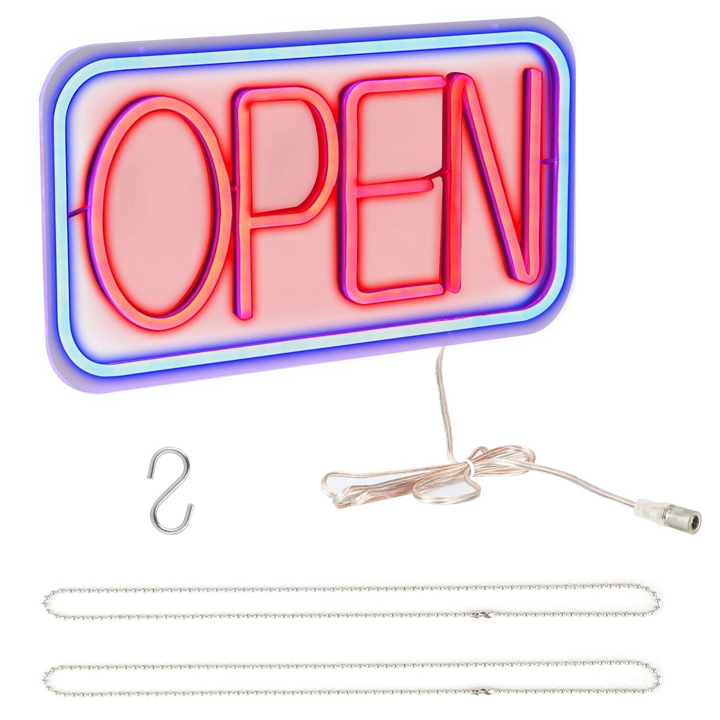 Rynx | LED Open Sign Advertising Table with 11 Levels Adjustable Brightness