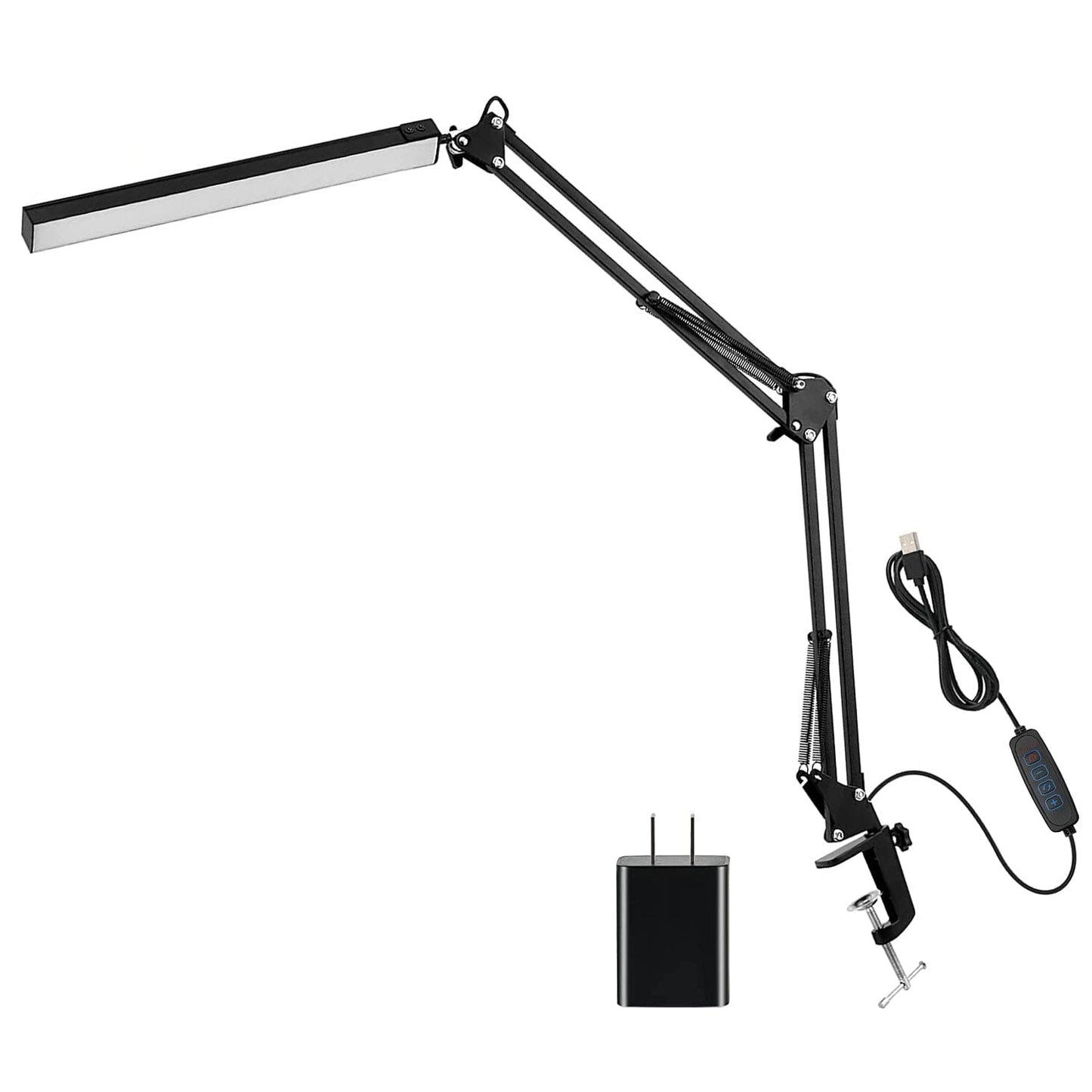 Rynx | LED Reading Lamp with Clamp Adjustable Swing Arm