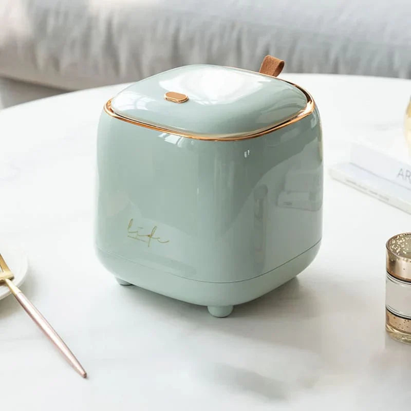 Rynx | Luxury Decorative Table Waste Bin Lattea - Stylish - Functional - Space-saving
