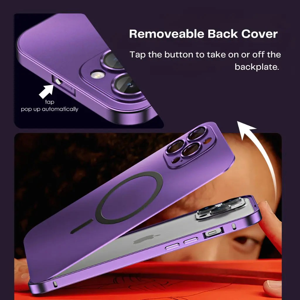 Rynx | Magnetic Metal Covers for iPhone - Slim Protection with Style