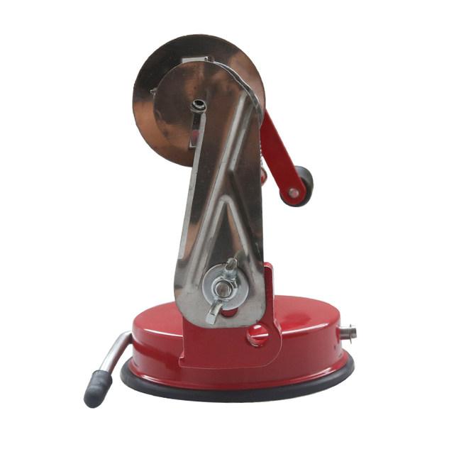 Rynx | Manual Red Stainless Steel Twisted Potato Apple Peeler Spiral French Fry Cutting Tool