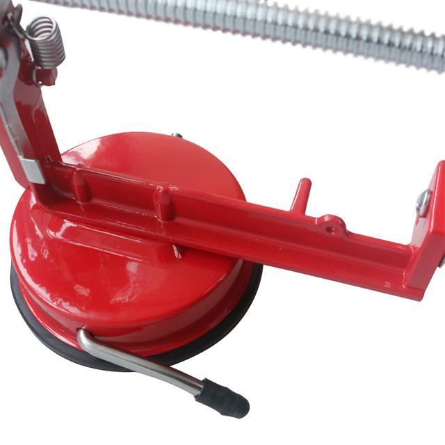 Rynx | Manual Red Stainless Steel Twisted Potato Apple Peeler Spiral French Fry Cutting Tool