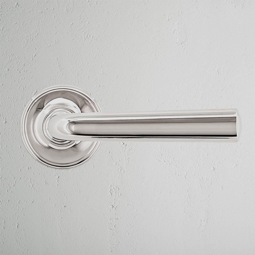 Rynx | Clayton Fast Door Handle - Polished Nickel