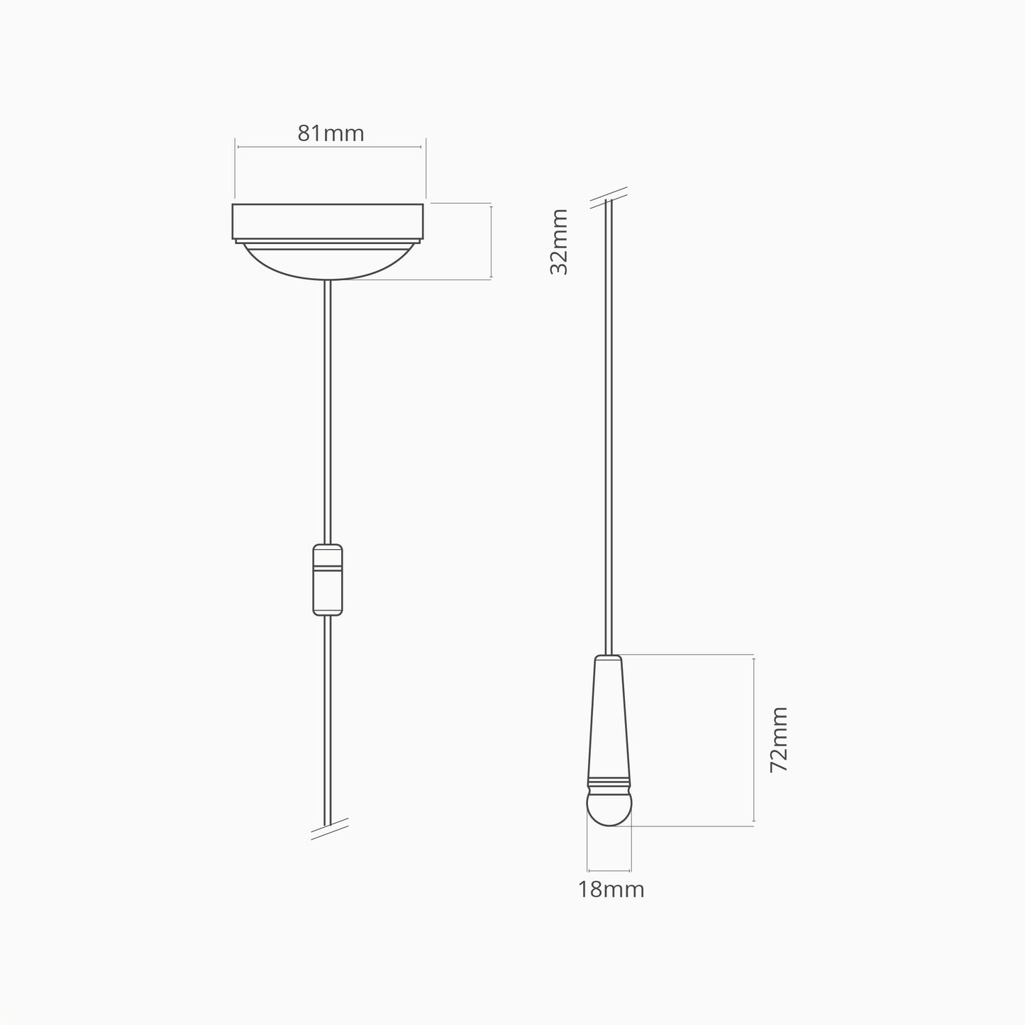 Rynx | Bathroom Pull Switch - Antique Brass