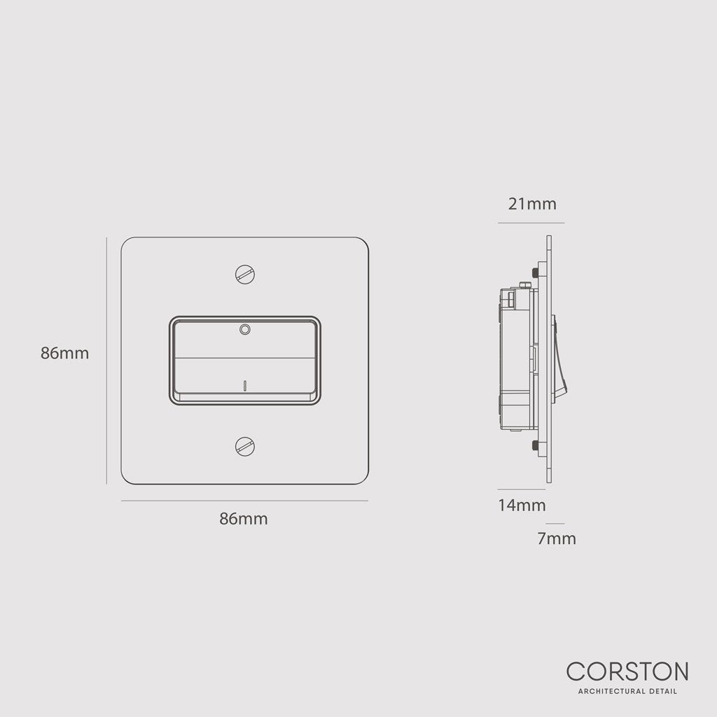 Rynx | Fan Isolator Switch - Malbar White