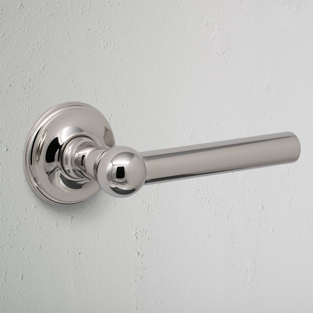 Rynx | Harper Origin Door Handle - Polished Nickel