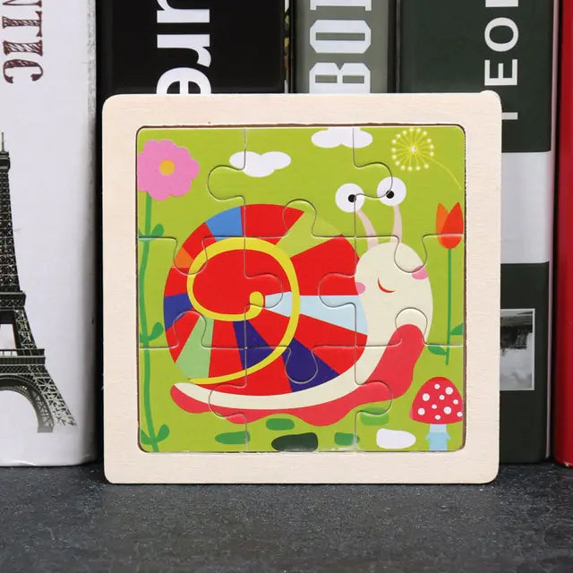 Rynx | Kids Wooden 3D Puzzle