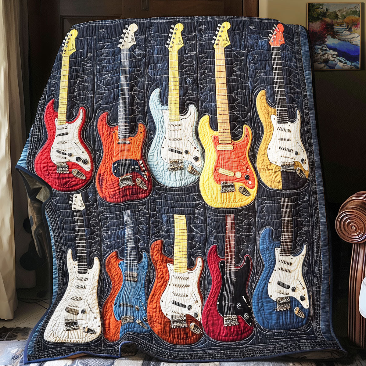 Rynx | Guitar Rock Quilt