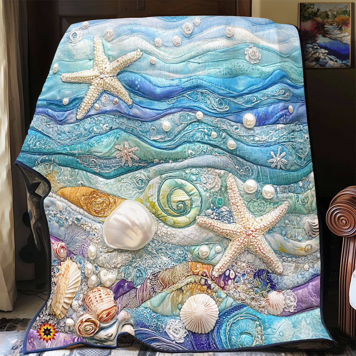 Rynx | Starfish Dreamy Ocean Quilt