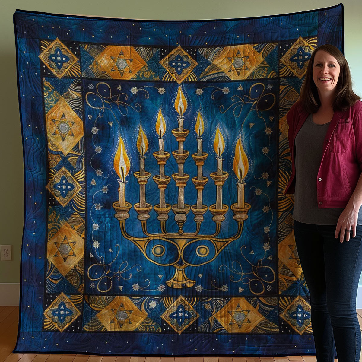 Rynx | Jewish Hanukkah Blanket