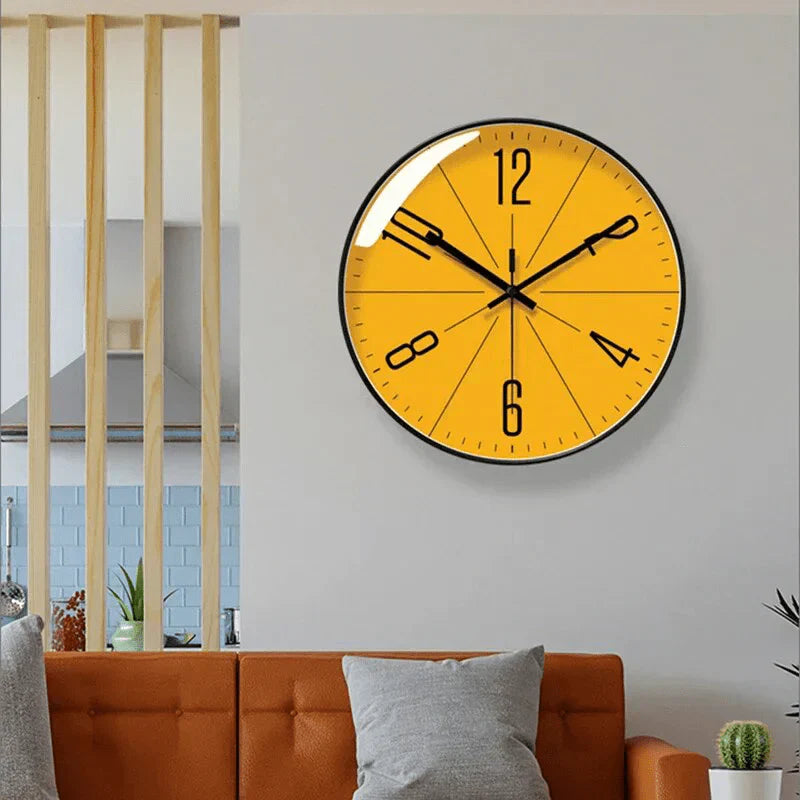 Rynx | Modern Nordic Style Wall Clock - Elegant Design - Perfect Time Display