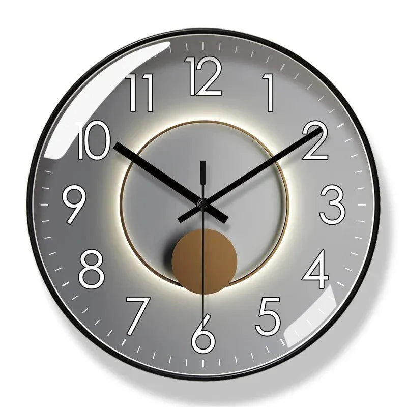 Rynx | Modern Nordic Style Wall Clock - Elegant Design - Perfect Time Display