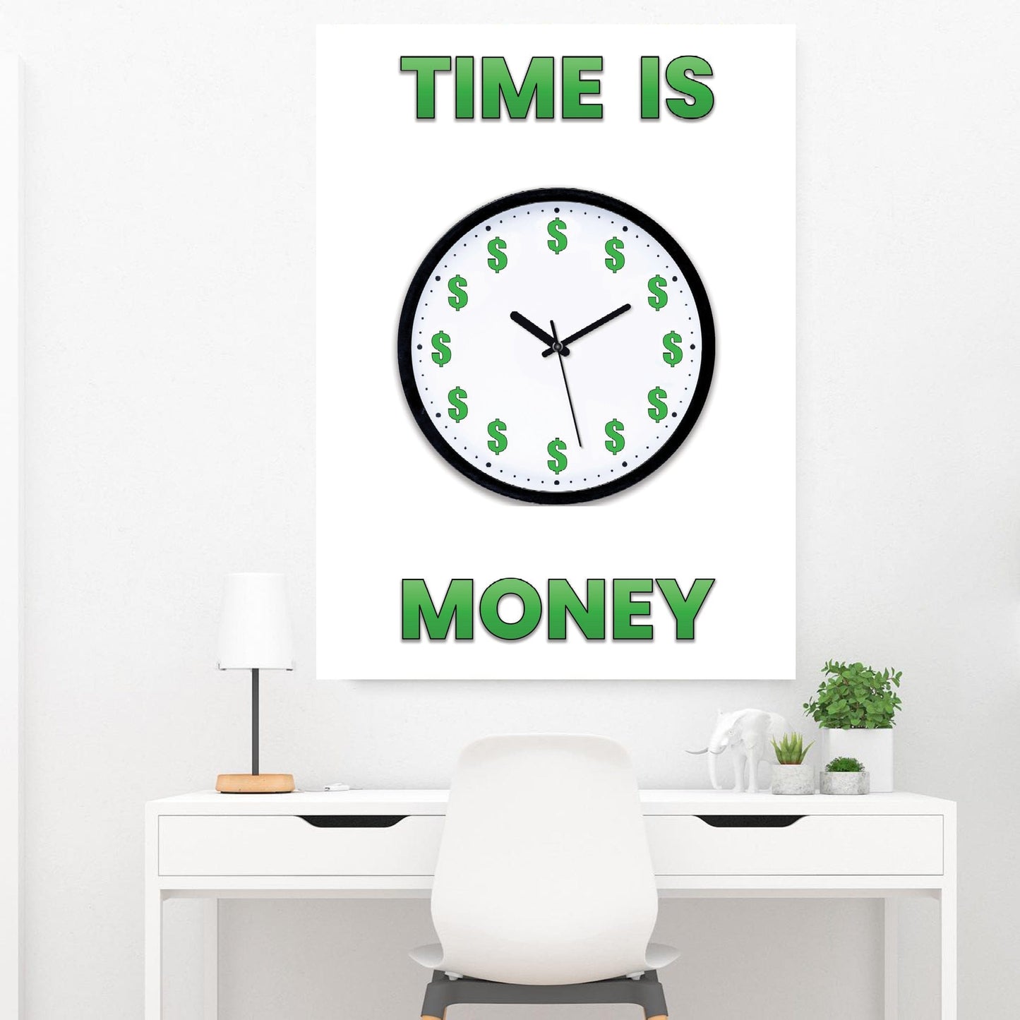 Rynx | Money Clock Canvas