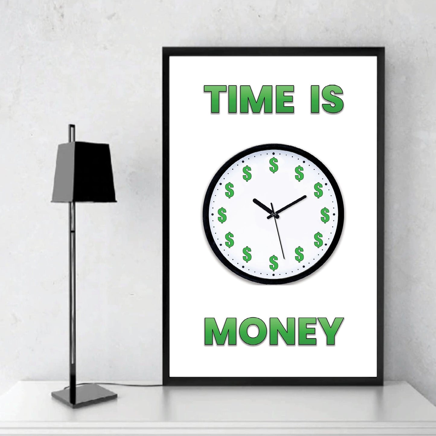Rynx | Money Clock Canvas