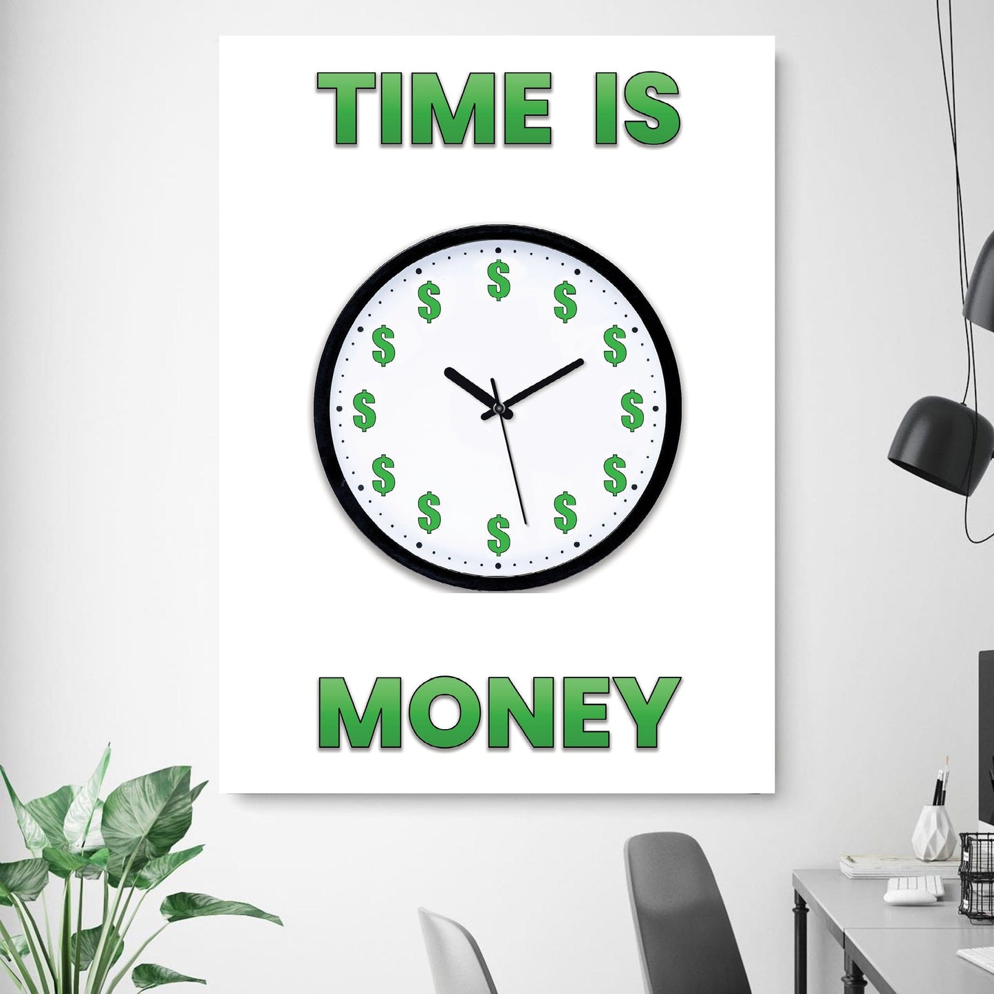 Rynx | Money Clock Canvas