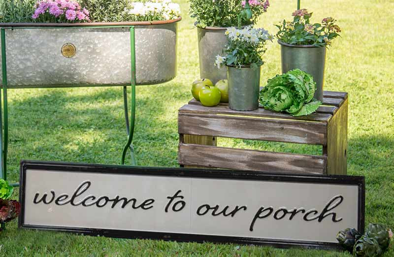Rynx | *HUGE* Our Veranda Sign