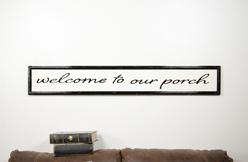 Rynx | *HUGE* Our Veranda Sign
