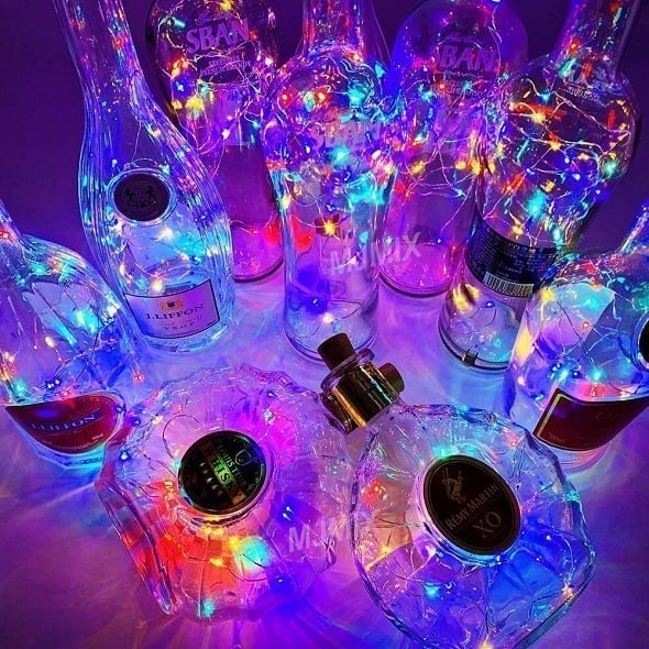 Rynx | LED bottle light cork night light DIY decor