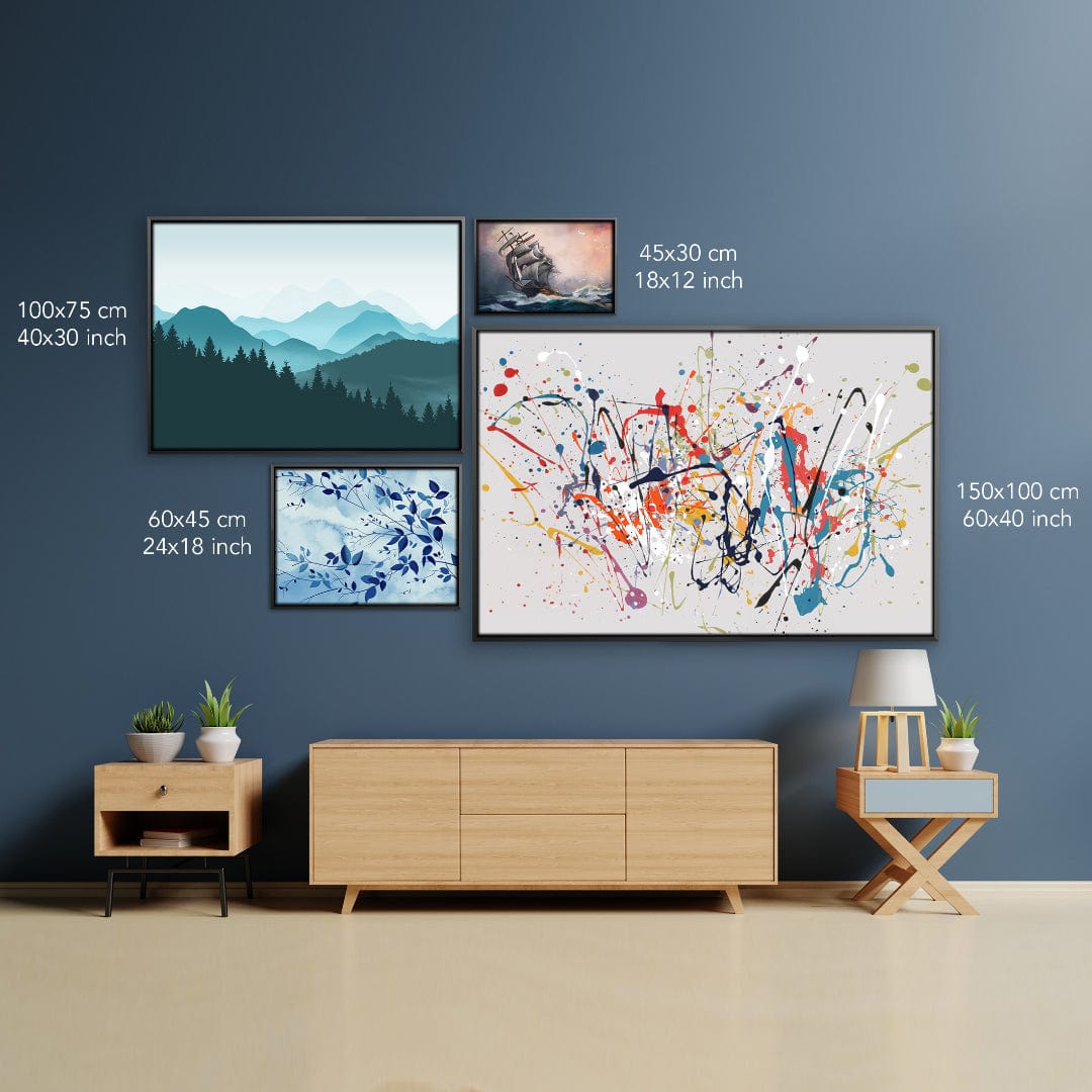 Rynx | Night square canvas
