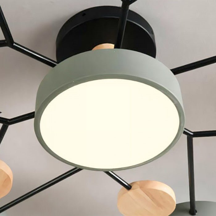 Rynx | NordicGlow Branched LED Ceiling Light - Elegant Nordic Style