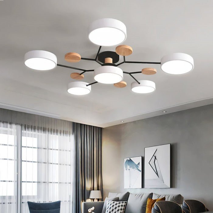 Rynx | NordicGlow Branched LED Ceiling Light - Elegant Nordic Style