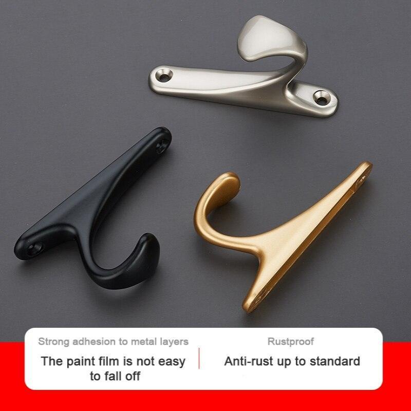 Rynx | Nordic Charm Wall Hook: Stylish Zinc Alloy Organizer for Elegant Living Spaces