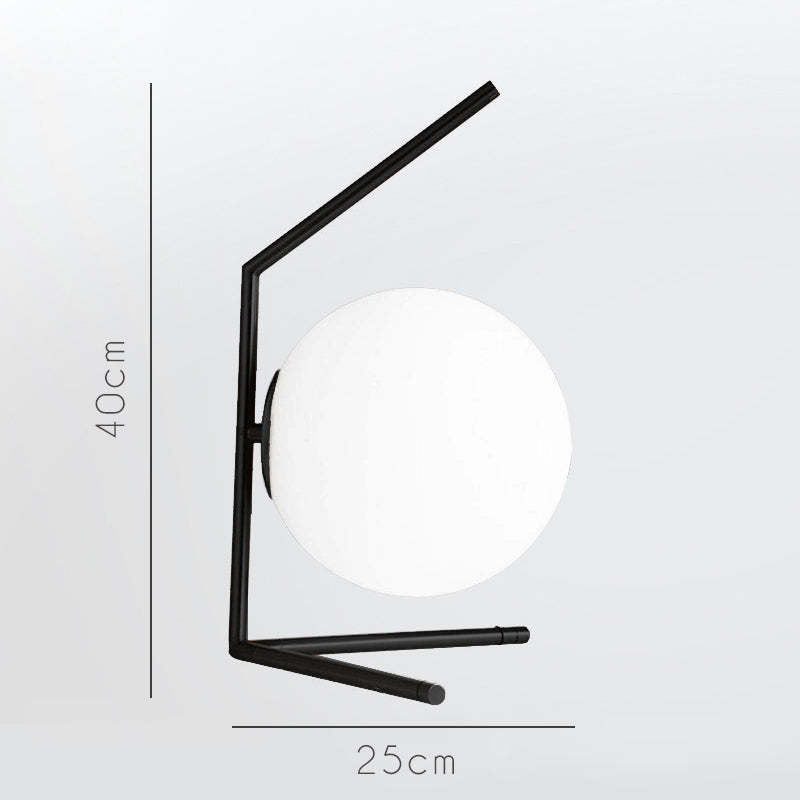 Rynx Classic Nordic Table Lamp Black - B