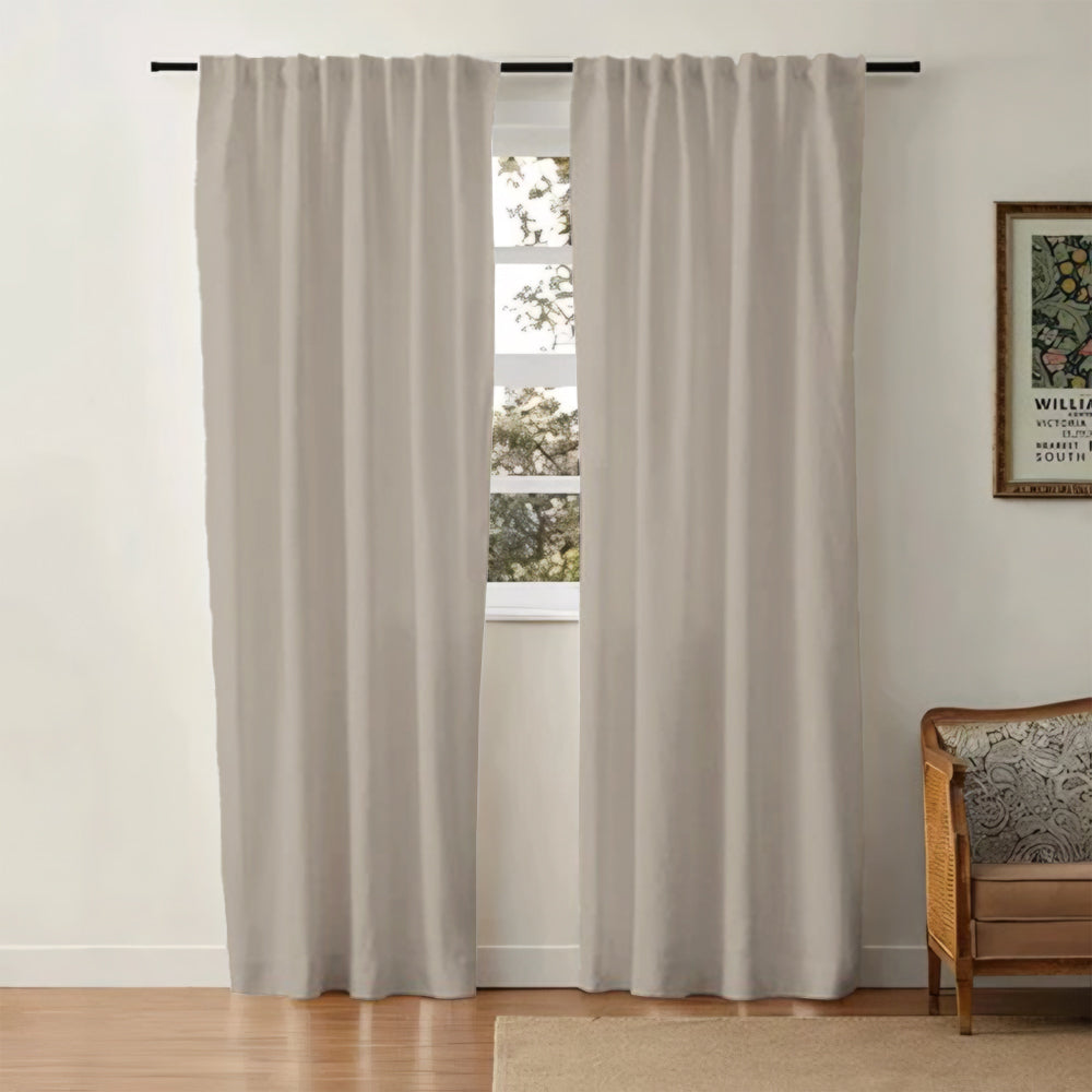 Rynx | Aira - Linen-Cotton Curtain with Soft Fabric
