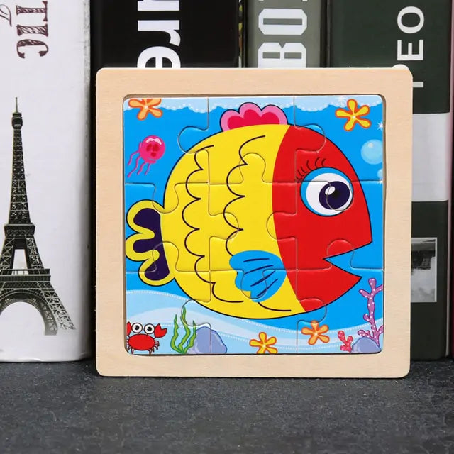 Rynx | Kids Wooden 3D Puzzle