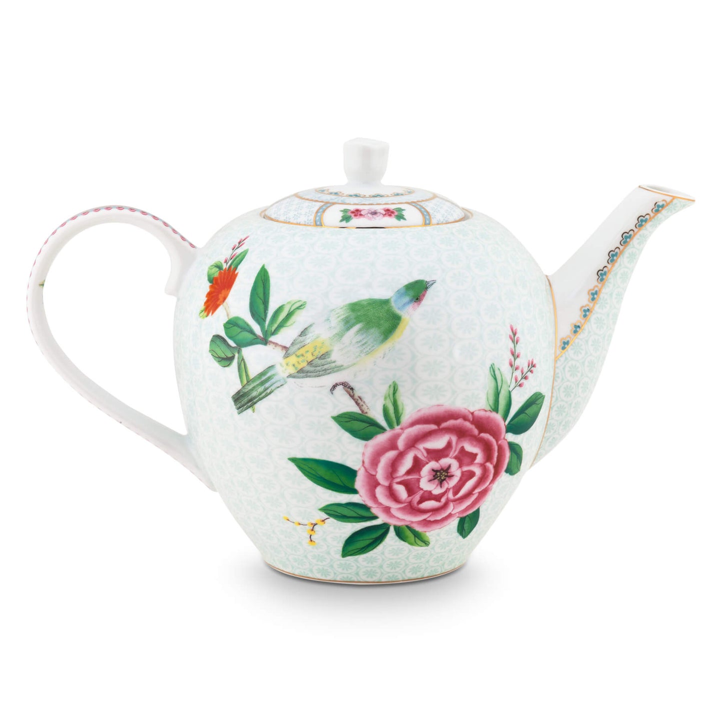 Rynx | Teapot Blushing Birds white large